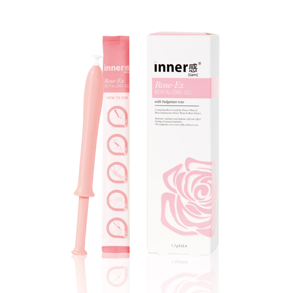 inner感®Garm Rose-Ex 玫瑰精華凝膠6支裝 | 陰道異味 | Alpha Hygienic 艾花潔