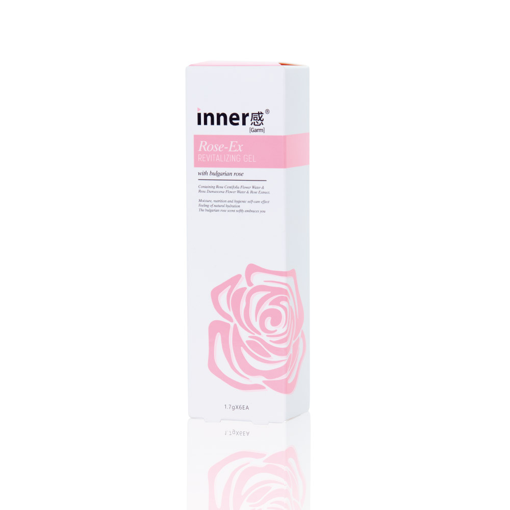 inner感®Garm Rose-Ex 玫瑰精華凝膠6支裝 | 陰道異味 | Alpha Hygienic 艾花潔